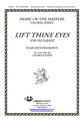 Lift Thine Eyes Three-Part Mixed choral sheet music cover